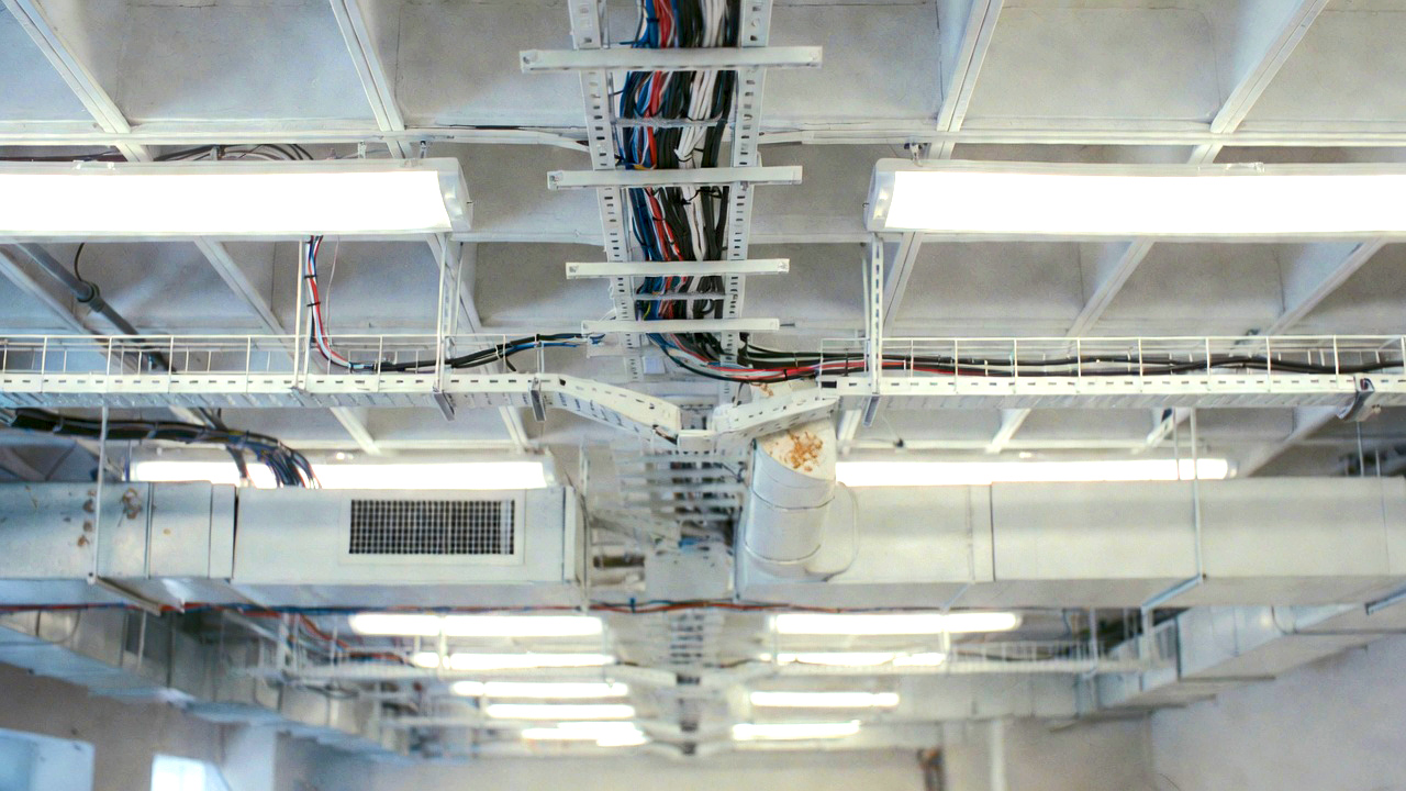 Plenum rated communication cable designed for air handling spaces in commercial buildings